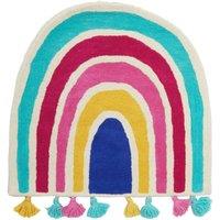 Interiors by PH Kids Rainbow Rug With Tassels, Multi