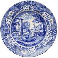 Spode Blue Italian Soup Plate 23Cm Set Of 4, Blue