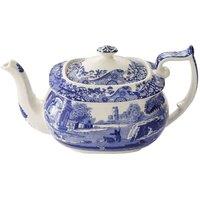 Spode Blue Italian Teapot 1.1L Single, Blue