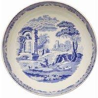 Spode Blue Italian Round Bowl 27.5Cm Single, Blue