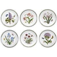 Portmeirion Botanic Garden Plate Set Of 6, Multi