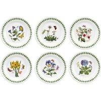 Portmeirion Botanic Garden Side Plate Set Of 6, Multi