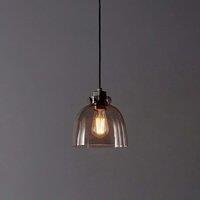 Ensora Lighting Enzo 1 Light Pendant Light, Black