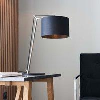 Ensora Lighting Architect 1Lt Table Lamp, Black