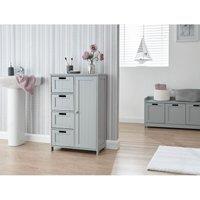 Colonial Multi Cabinet Grey, Grey