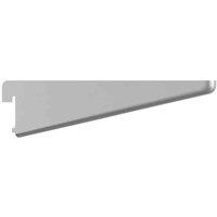 Rothley Twin Slot Shelving Kit In Krome 4 Inch Brackets And 63 Inch Uprights, Silver