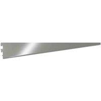 Rothley Twin Slot Shelving Kit In Krome 14 Inch Brackets And 48 Inch Uprights, Silver