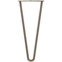 Rothley 350Mm 2 Pin Hairpin Leg Antique Brass Set Of 4