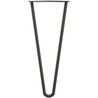 Rothley 350Mm 2 Pin Hairpin Leg Matt Black Set Of 4
