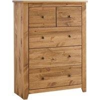 LPD Furniture Havana 3 2 Chest Of Drawers, Brown