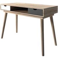 LPD Furniture Scandi Desk Grey, Grey