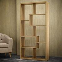 LPD Furniture Quebec Shelving Unit Oak, Brown