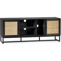 Julian Bowen Padstow TV Unit Black, Black