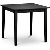 Julian Bowen Rufford Extending 4 Seater Dining Table Black