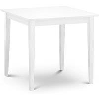 Julian Bowen Rufford Extending 4 Seater Dining Table White