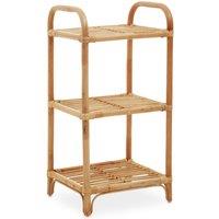 Interiors By Ph Natural Rattan Shelf Unit, Brown