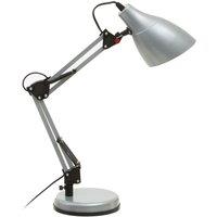 Interiors By Ph Silver Angled Desk Lamp, Silver