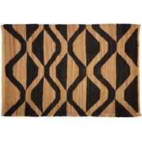 Interiors By Ph Large Hemp Rug, Brown