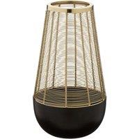 Interiors By Ph Medium Taper Hurricane Lamp, Gold