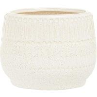 Interiors By Ph White Stoneware Planter, White