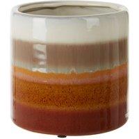 Interiors By Ph Small Striped Planter, Multi