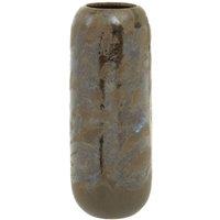 Interiors By Ph Reactive Glaze Brown Vase, Brown