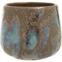 Interiors By Ph Reactive Glaze Brown Planter, Brown