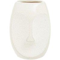 Interiors By Ph Small Stoneware Vase, Cream