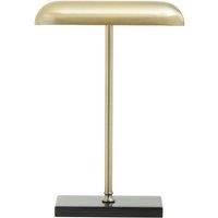 Interiors By Ph Brass Finish Desk Lamp, Gold