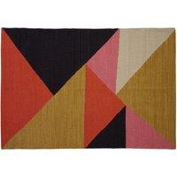 Interiors By Ph Rug With Triangular Shapes Design, Multi