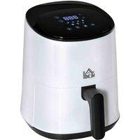 HOMCOM 800-114V70 1300W 2.5L Digital Air Fryer - White