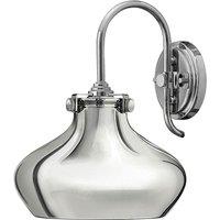 Hinkley Congress 1 Light Wall Light Chrome, Silver