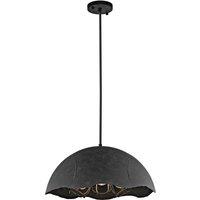 Kichler Fracture 3 Light Pendant, Silver