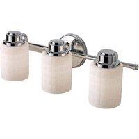 Feiss Wadsworth 3 Light Above Mirror Light, Silver