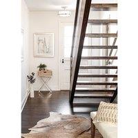 Hinkley Harper Medium Semi Flush Polished Chrome, Silver