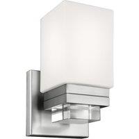 Feiss Maddison 1 Light Wall Light, Silver