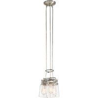 Kichler Brinley 3 Light Pendant Brushed Nickel, Silver