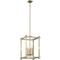 Kichler Cayden 4 Light Large Pendant, Gold