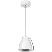 Elstead Lighting Europa 1 Light Small LED Pendant, White
