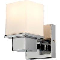 Elstead Lighting Greenwich 1 Light Wall Light, Silver