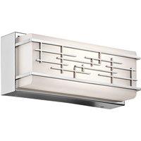 Kichler Zolon Small Wall Light, Silver