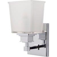 Elstead Lighting Aylesbury 1 Light Wall Light, Silver