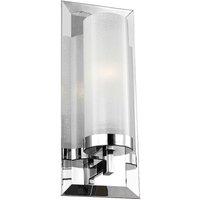 Feiss Pippin 1 Light Wall Light, Silver