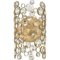 Hinkley Anya 2 Light Wall Light, Silver