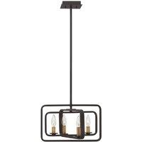 Hinkley Quentin 4 Light Pendant Chandelier, Brown