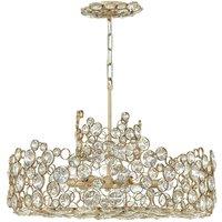 Hinkley Anya 6 Light Chandelier, Silver