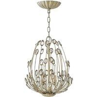 Hinkley Tulah 3 Light Pendant, Silver