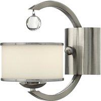 Hinkley Monaco 1 Light Wall Light, Silver