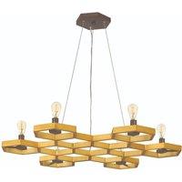 Hinkley Moxie 6 Light Chandelier, Gold