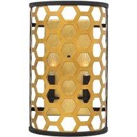 Hinkley Felix 2 Light Wall Light, Gold